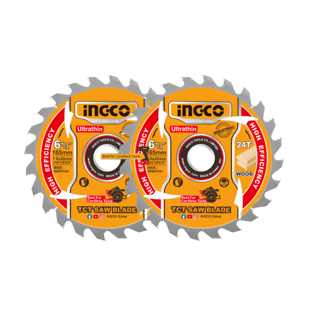Ingco Grinding & Cutting Wheels Ingco Ultra-Thin TCT Saw Blade Set - TSB1653