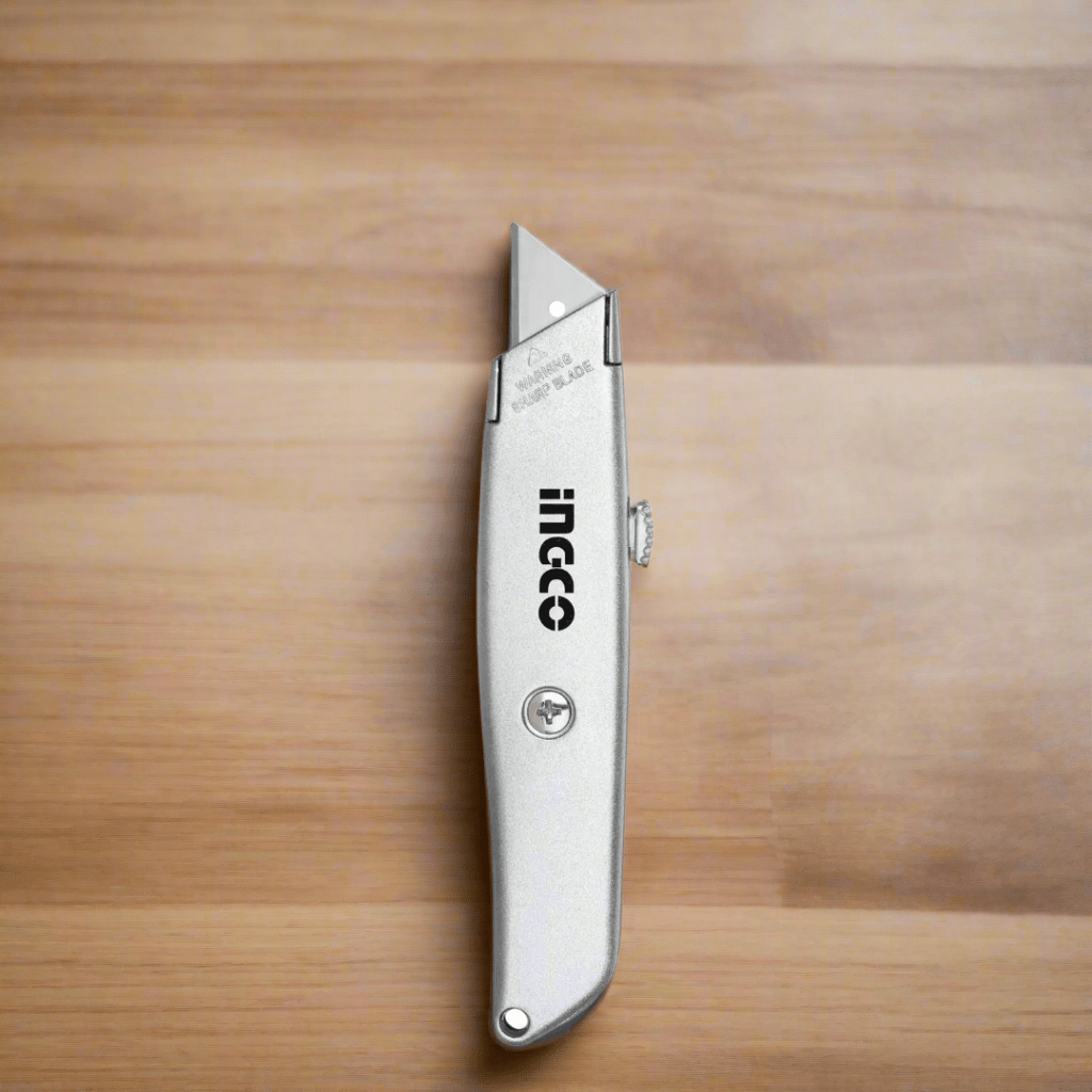 Ingco Multi Tools & Knives Ingco Utility Knife with Auto-Lock and SK5 Blade – HUK615