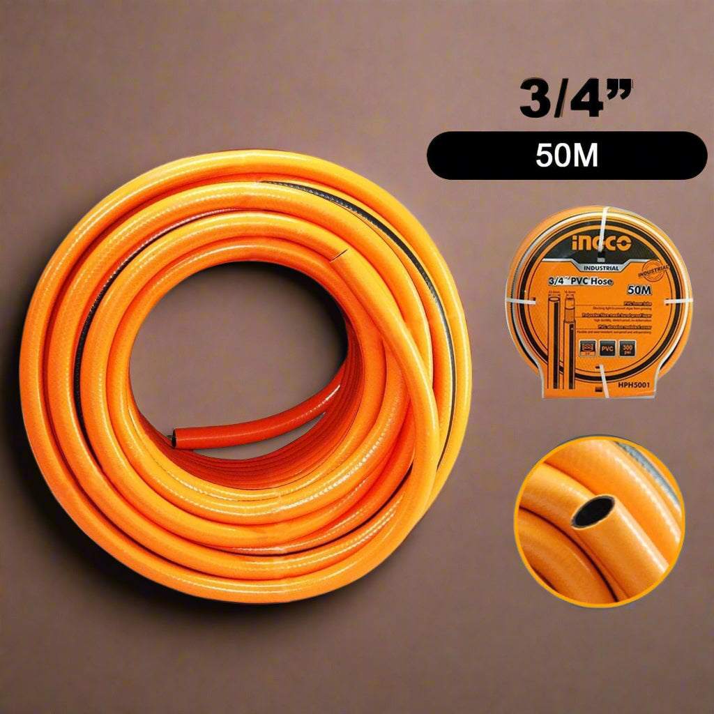 Ingco Gardening Tool Ingco Water Hose ¾” 50m - HPH5001
