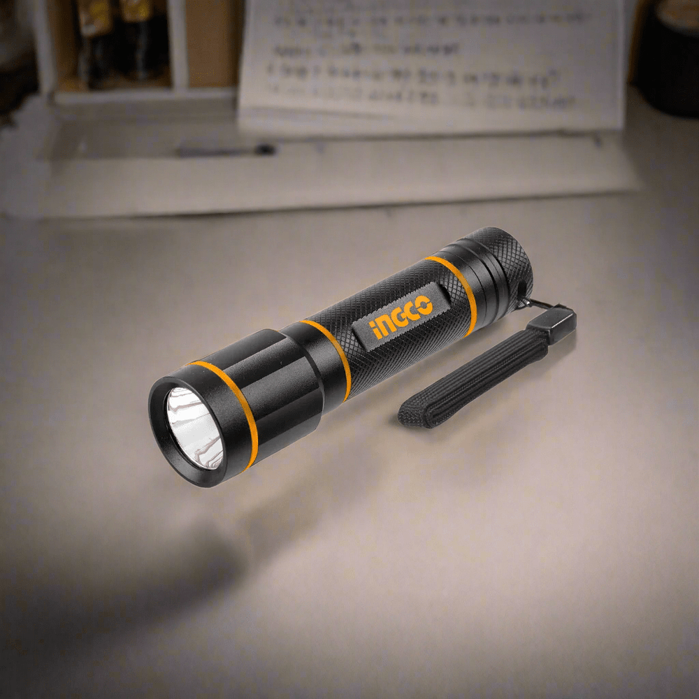 Ingco Outdoor Lighting Ingco Waterproof LED Flashlight 250 Lumens - HFL013AAA58