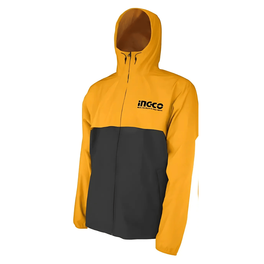 Ingco Safety Clothing Ingco Waterproof Safety Jacket with Breathable Mesh Lining – HJATL2281