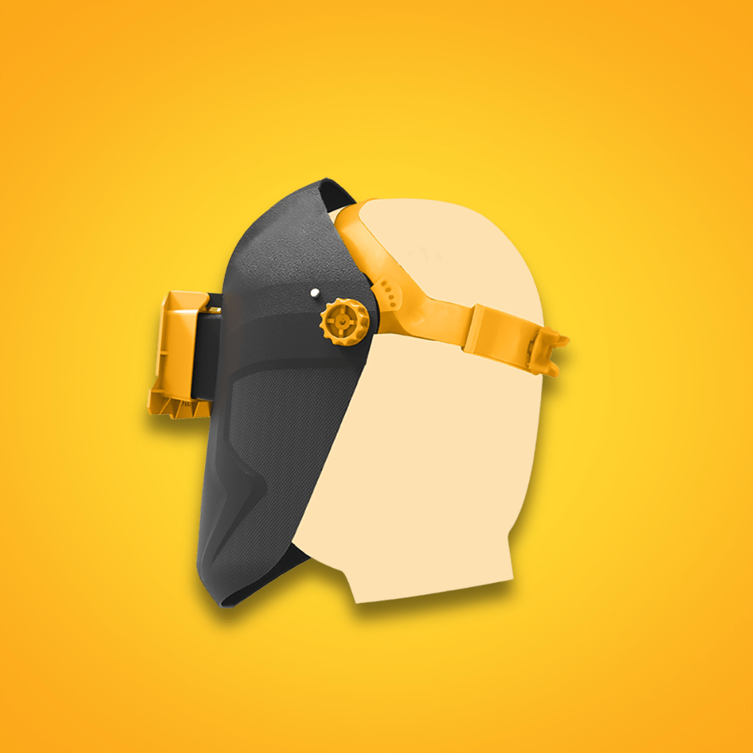 Ingco Safety Helmets Ingco Welding Mask with Movable Glass – WM128