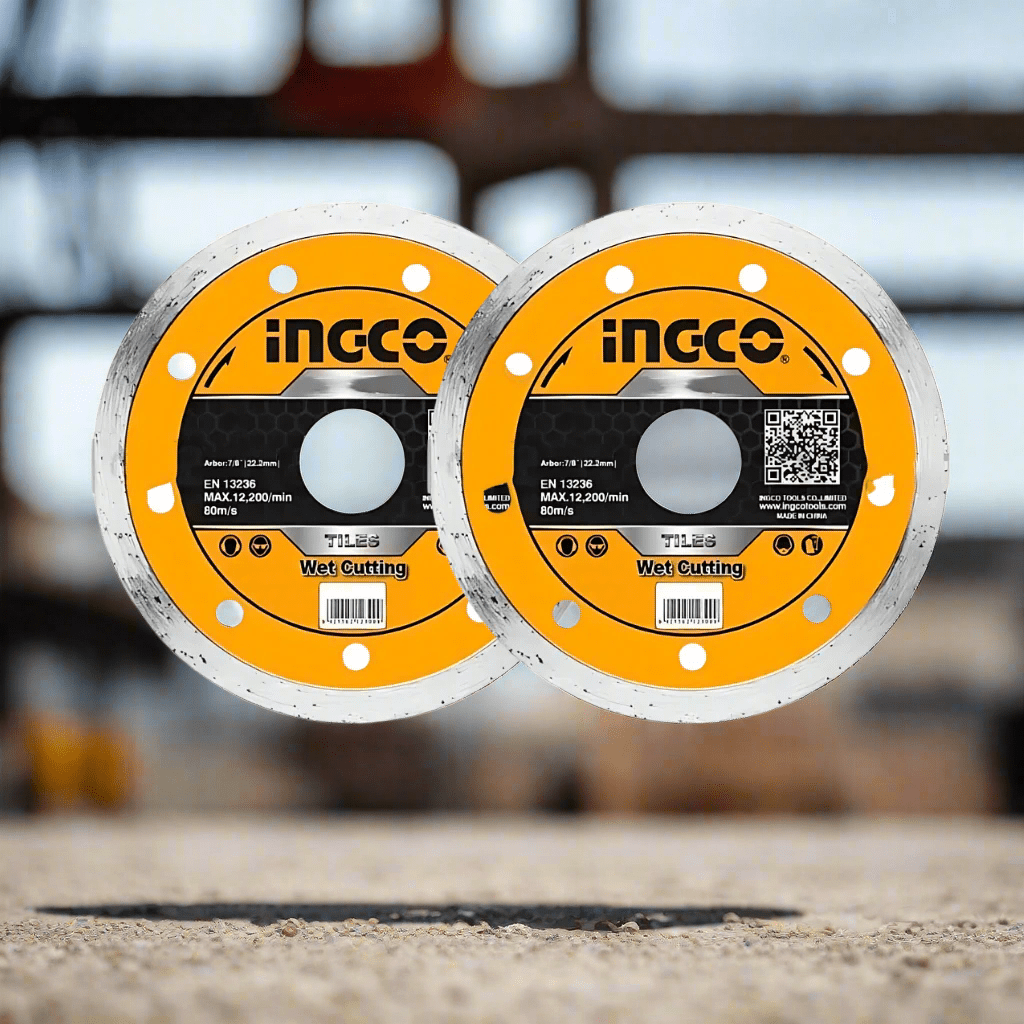 Ingco Grinding & Cutting Wheels Ingco Wet Diamond Disc for Tile Cutters – 8" & 10" – DMD02-Series