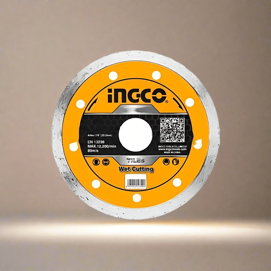 Ingco Grinding & Cutting Wheels Ingco Wet Diamond Disc for Tile Cutters – 8" & 10" – DMD02-Series