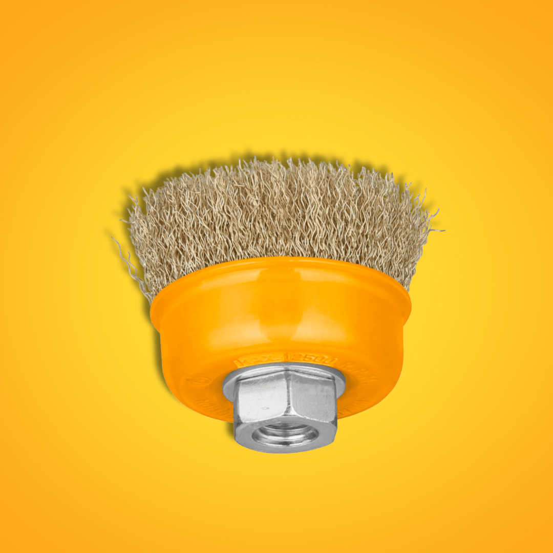 Ingco Wire Wheels & Brushes Ingco Wire Cup Brush 3" & 4" - WB10751 & WB11001