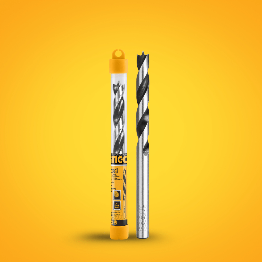 Ingco Drill Bits Ingco Wood Twist Drill Bit Set 6mm to 12mm – DBW122-Series