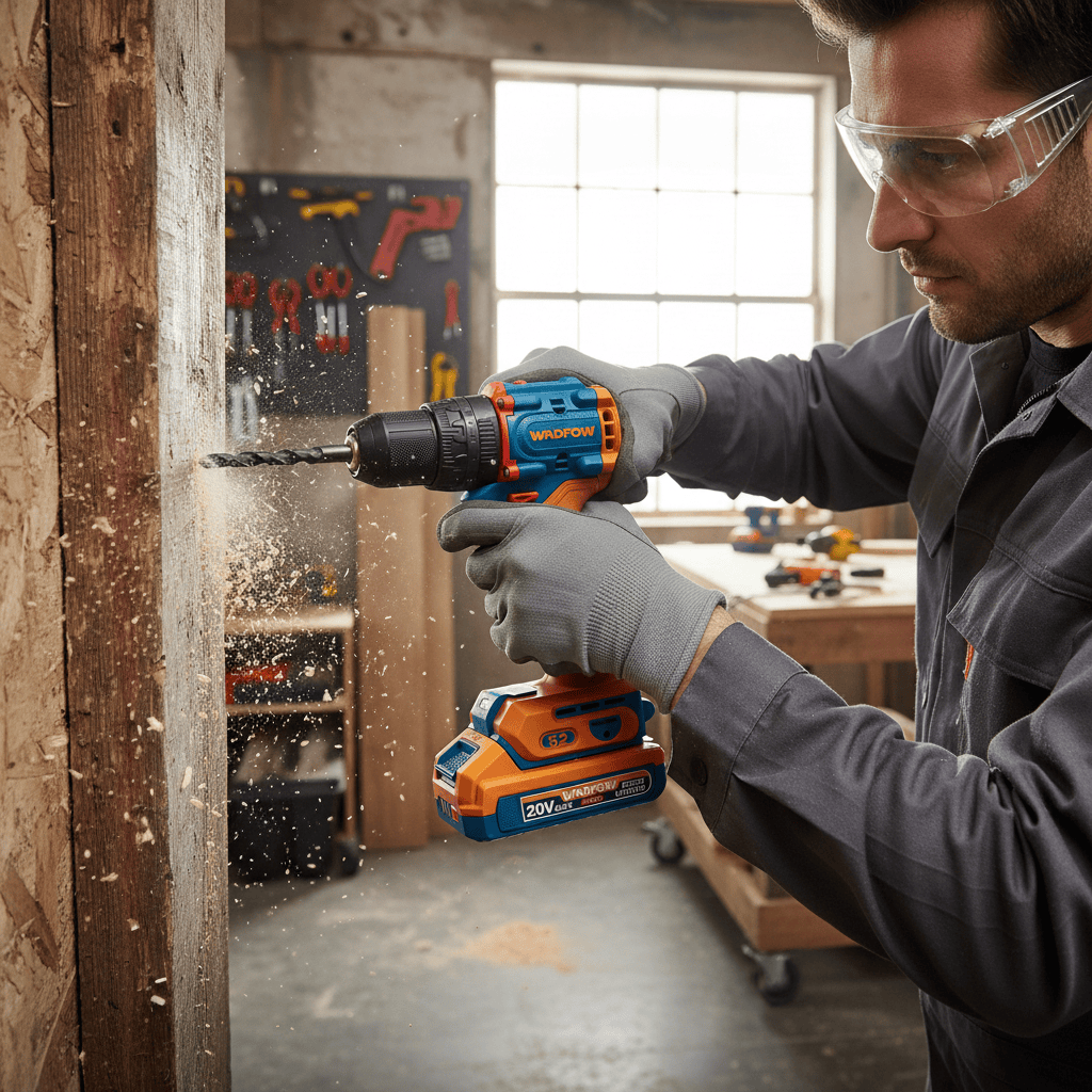 Ingco Drill Wadfow Lithium-Ion Compact Brushless Cordless Impact Drill - WCDP5282