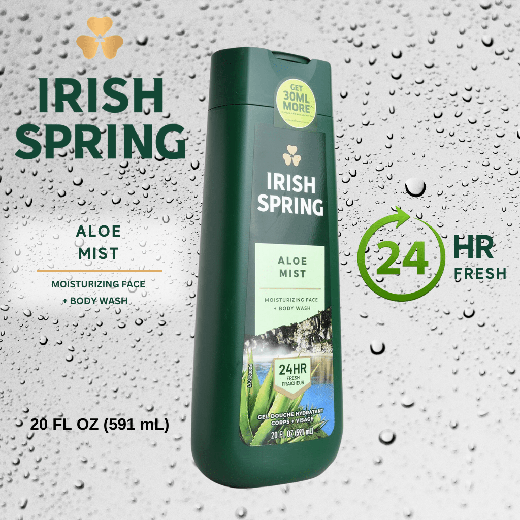 Irish Spring Bath & Body Wash Irish Spring Aloe Mist Body Wash - 591ml | BF