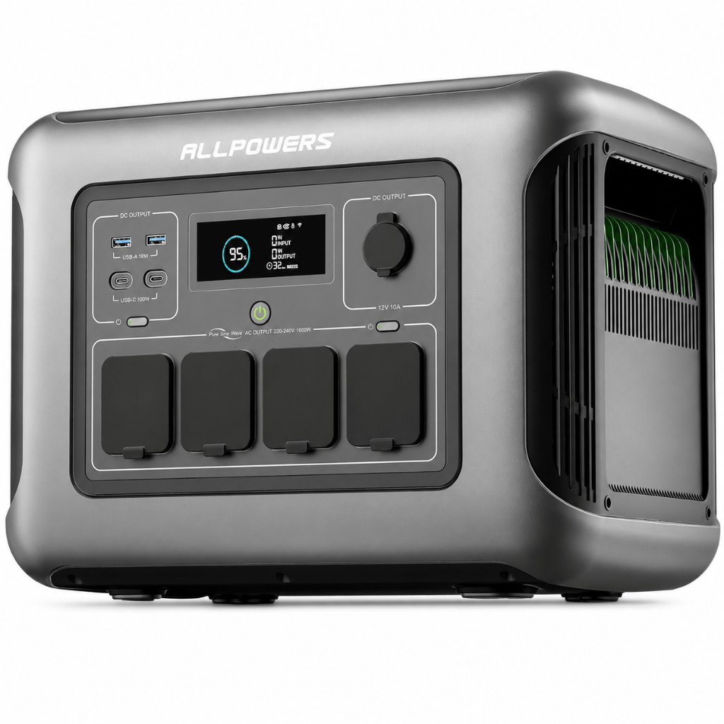 Iyknewly Power Management & Protection Allpowers Portable Power Station 1600W - R1500LITE