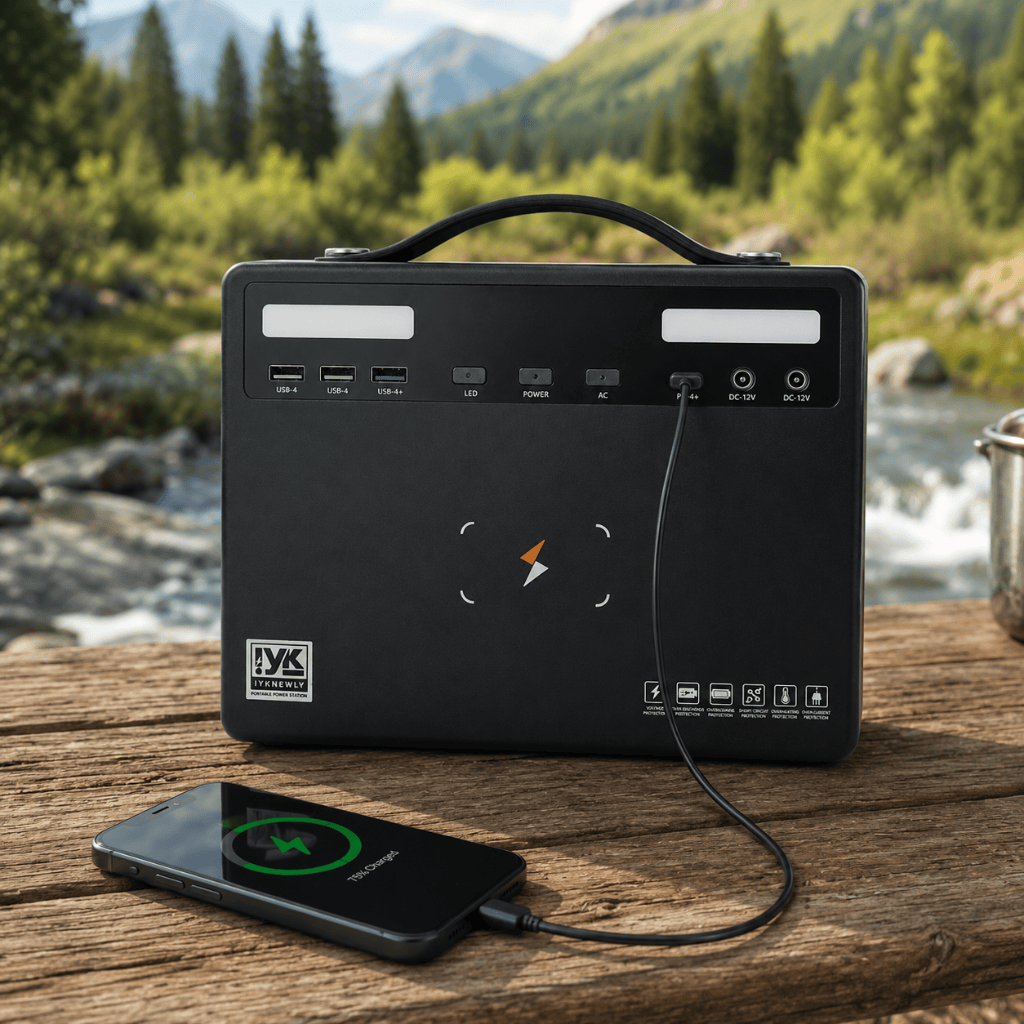 Iyknewly Power Management & Protection Iyknewly Black Portable Power Station 300W - ZLPS-FG327BC