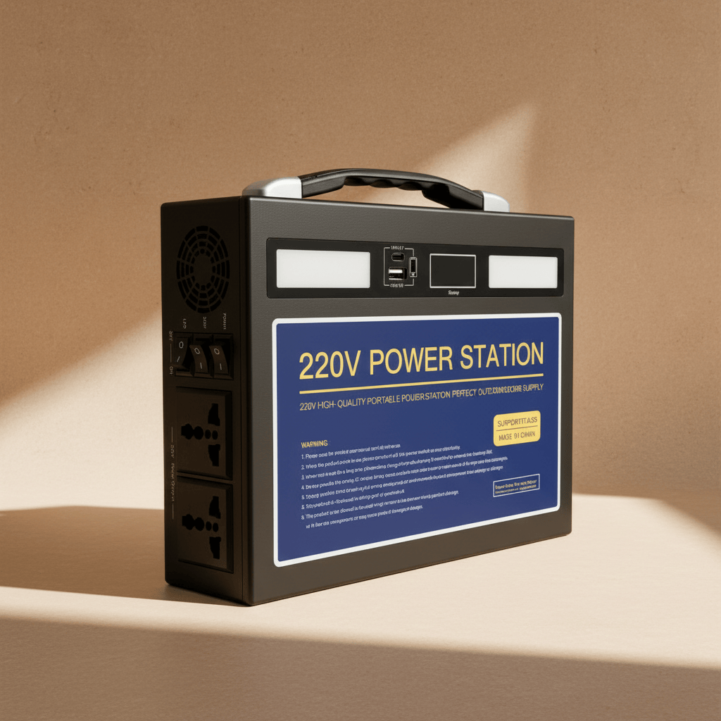 Iyknewly Power Management & Protection Vanpa Black Portable Power Station 400W - ZLPS-FA40027X