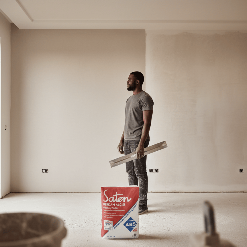 JIB ABS Satin Interior Skimming & Joint Compound Finishing Plaster - 25 Kg
