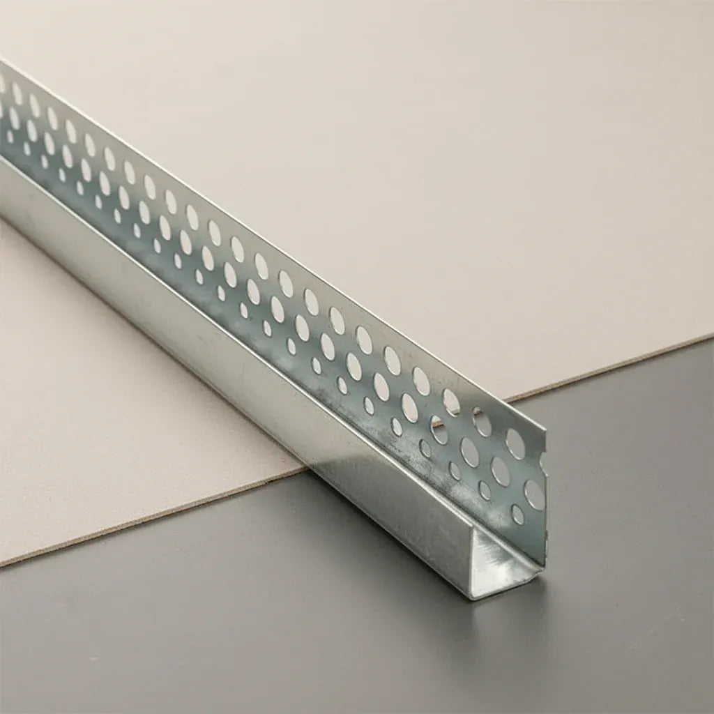 JIB Galvanized J-Trim Profile for Drywall & Cement Board - 3 m Length
