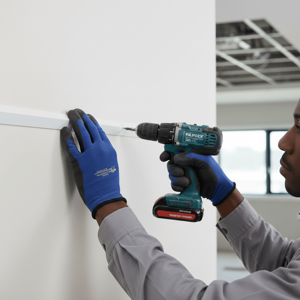 JIB JIB Acoustic Wall Angle for Suspended Ceilings – 30 × 30 × 3000 mm (0.5 mm)