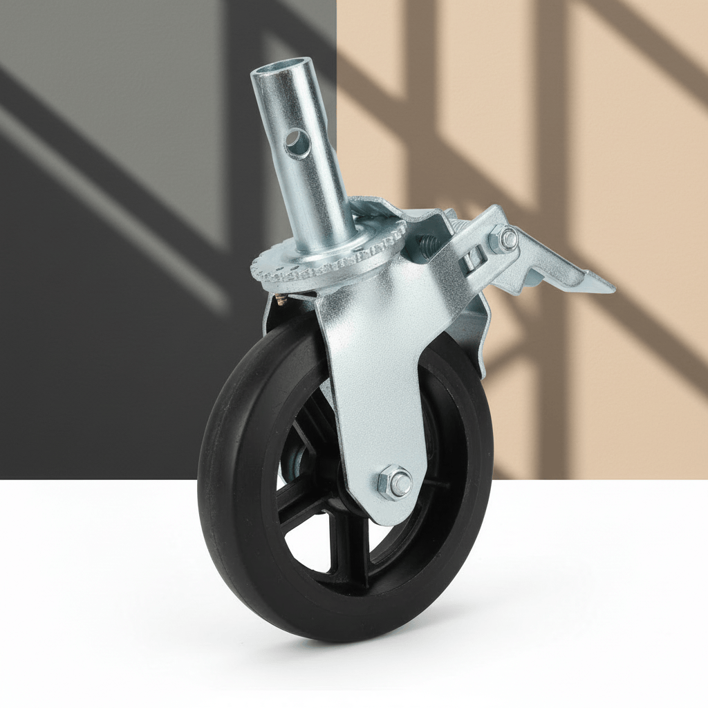 JIB JIB Heavy-Duty Scaffold Caster Wheel for Mobile Scaffolding