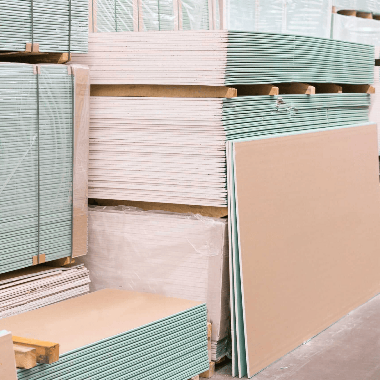 JIB JIB Moisture-Resistant Plasterboard 1200 × 2400 mm - 12.5 mm