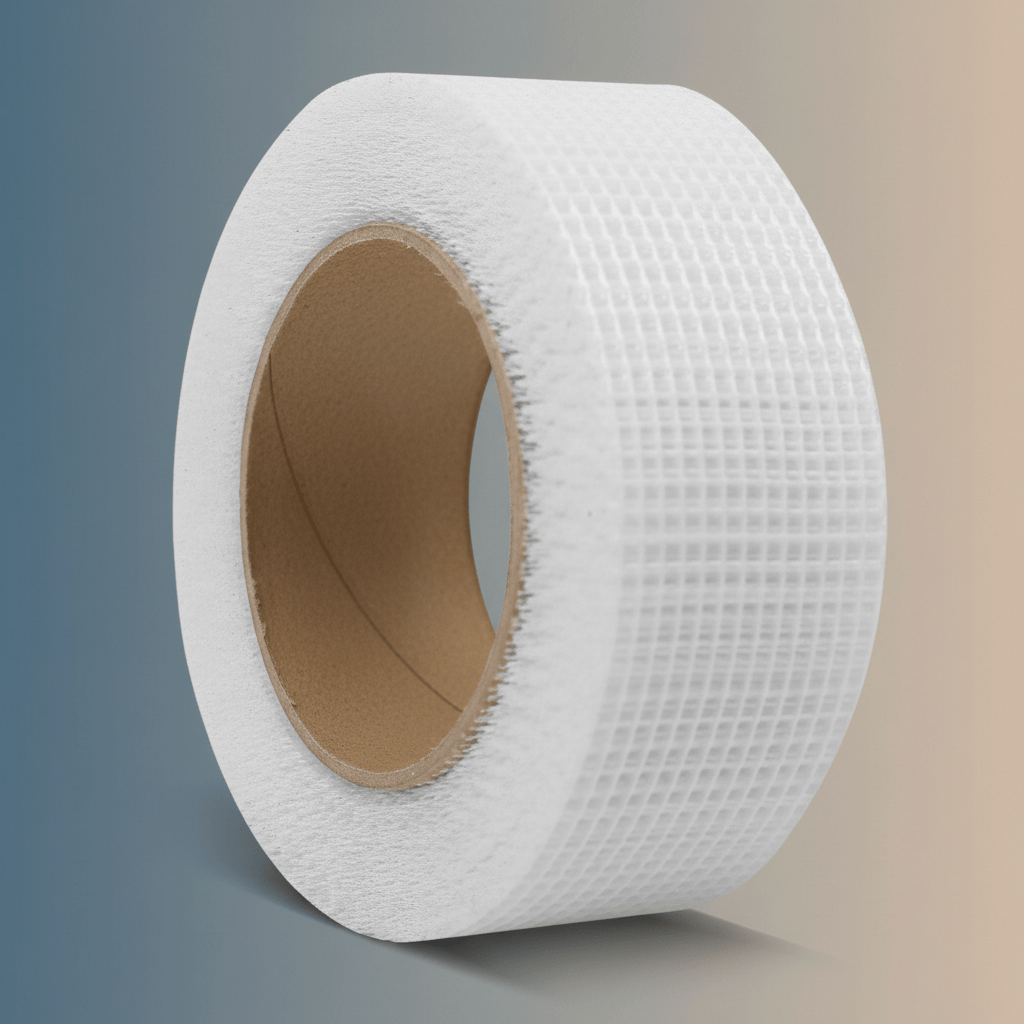JIB JIB Self-Adhesive Fiberglass Mesh Tape for Drywall Joints - 50 mm × 90 m