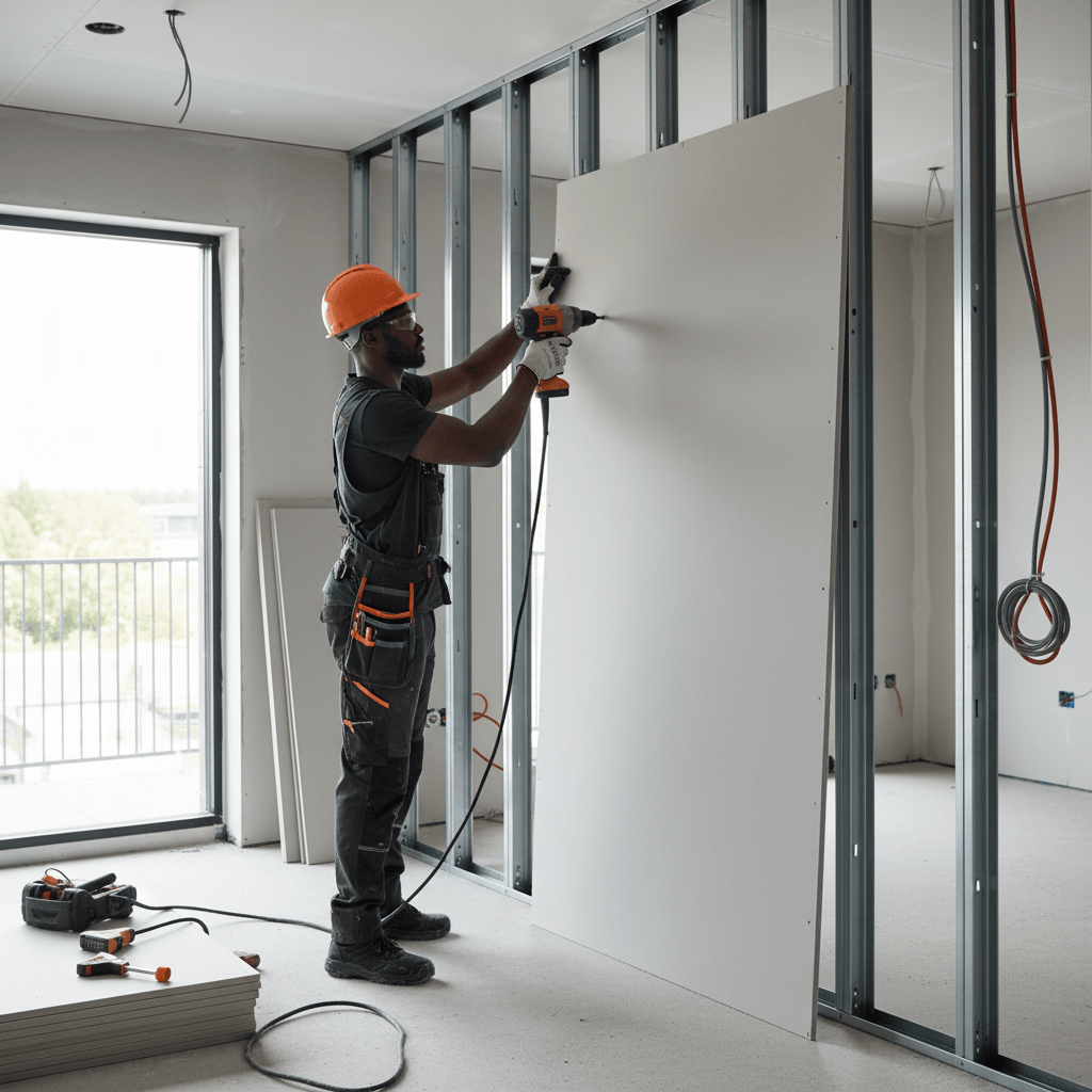 JIB JIB Standard Plasterboard 1200 × 2400 mm - 12.5 mm