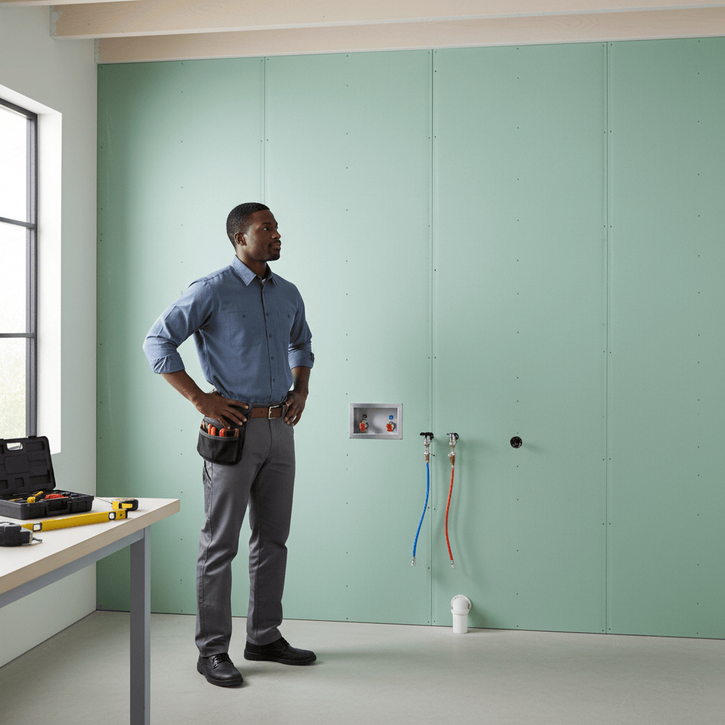 JIB Knauf Moisture-Resistant Plasterboard 1200 × 2400 mm - 12.5 mm