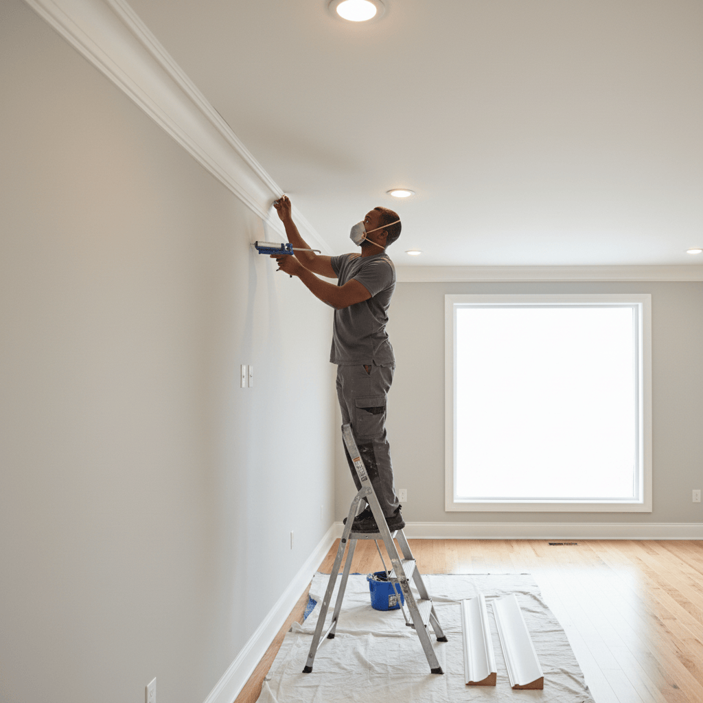 JIB POP Ceiling Cornice Mould 2.4 m - Interior Decorative Finish