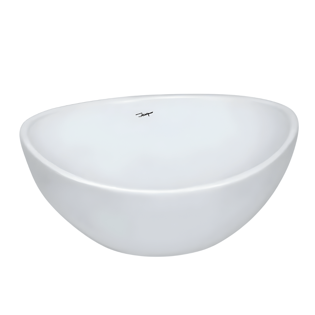 JQ Bathroom Sink Jaquar Table Top Oval White Continental Wash Basin - CNS-WHT-903