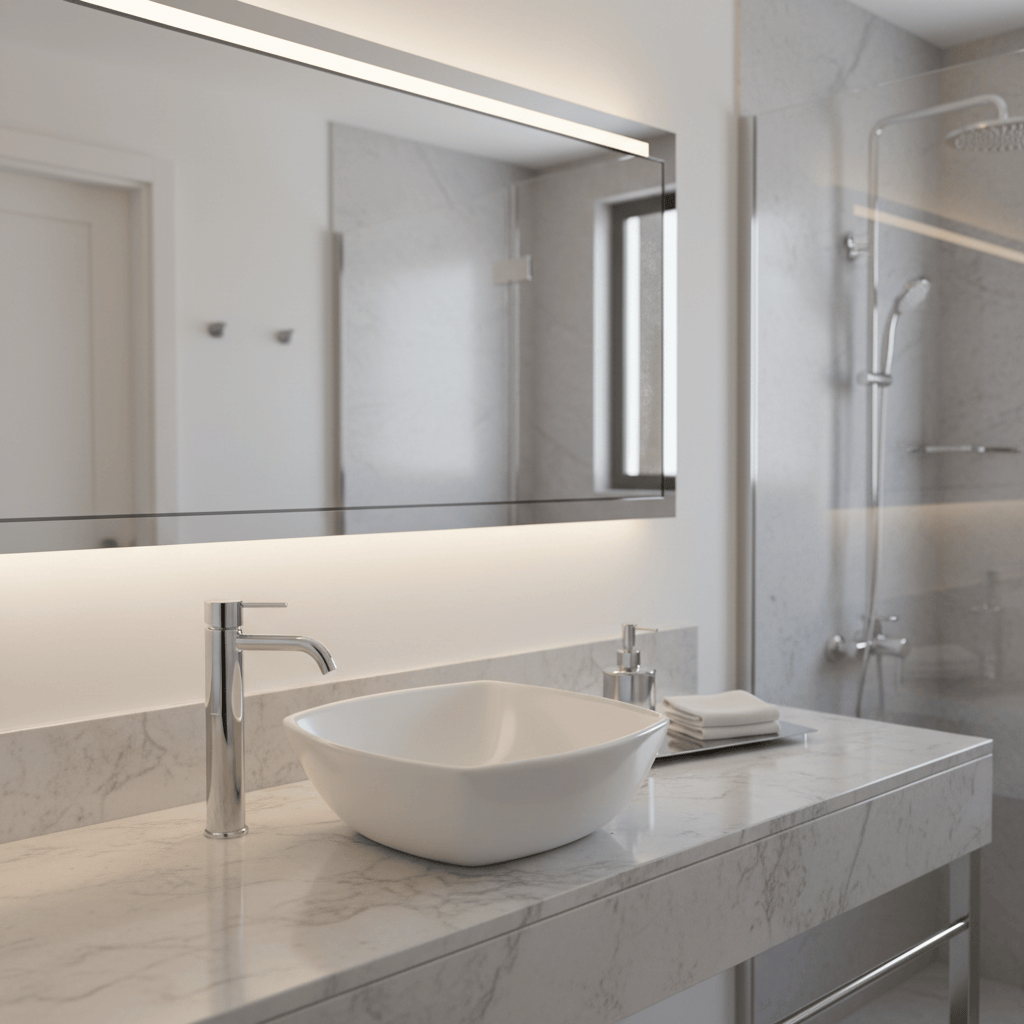 JQ Bathroom Sink Jaquar Table Top White Square Wash Basin - ARS-WHT-39901