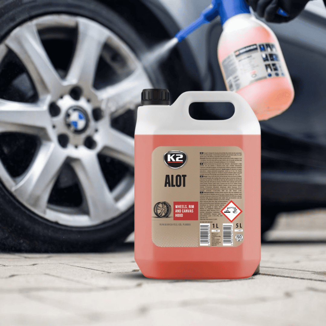 K2 Cleaning & Detailing K2 Alot Wheel Rims And Canvas Hood Cleaner - 5L