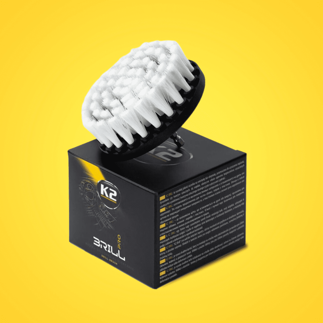 K2 Cleaning & Detailing K2 Brill Cleaning Drill Brush - 10cm