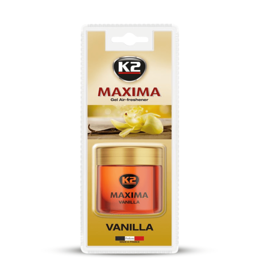 K2 Interior Care & Odor Control K2 Maxima Vanilla Air Freshener Gel - 5ml