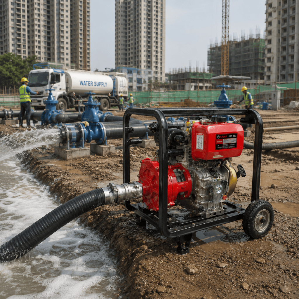 Kama Diesel Pump Kama 2" Diesel Water Pump 12.3HP - KDP20TGHE