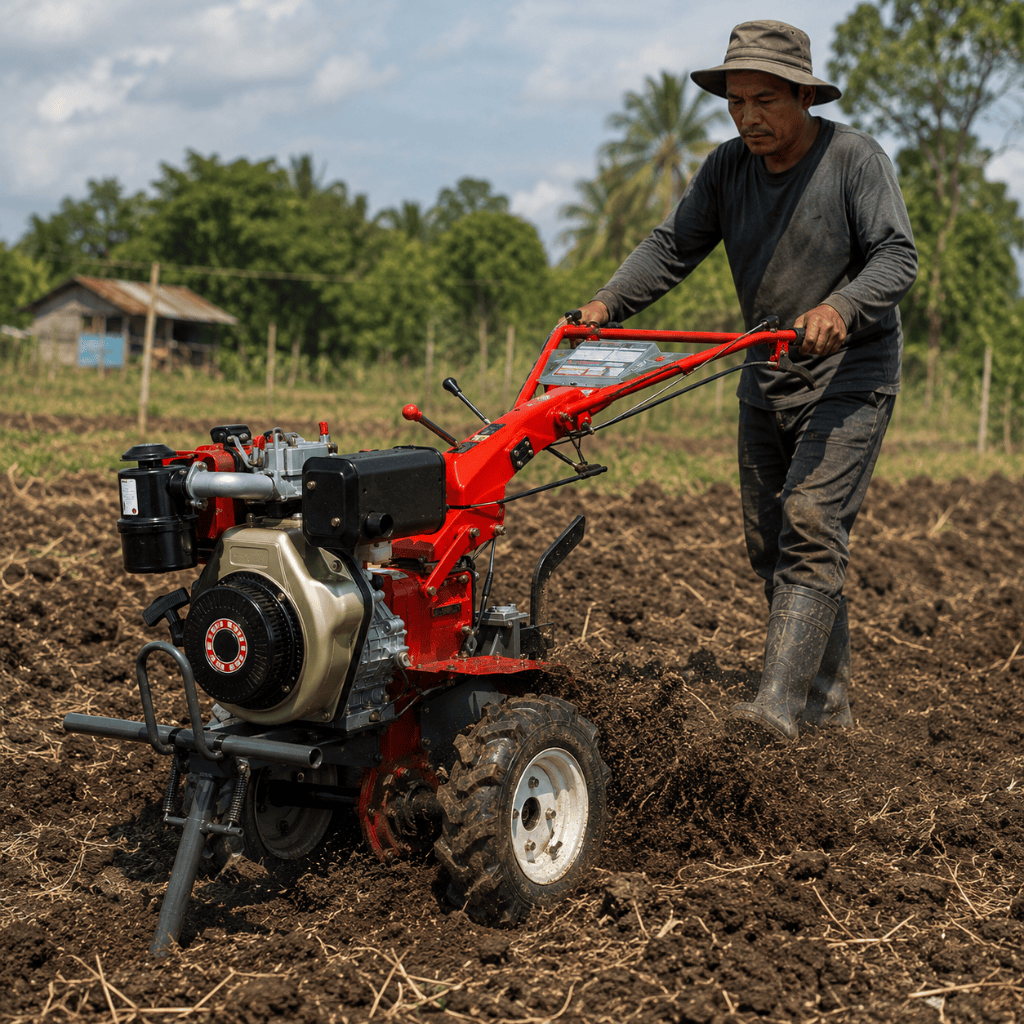 Kama Tiller & Cultivator Kama Diesel Tiller 8.6HP - KDT910KE