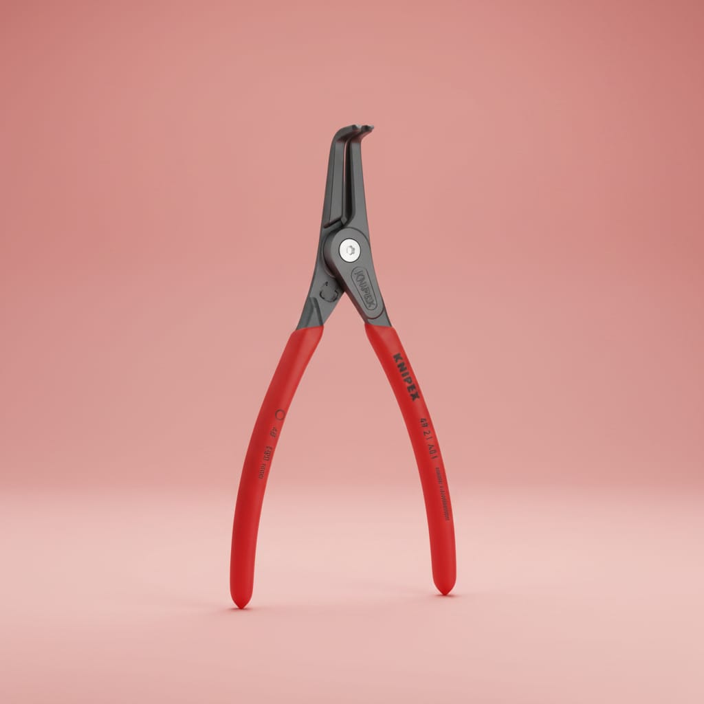 Knipex Pliers Knipex Circlip Pliers External Precision Shaft Side 210mm - K-4921A31