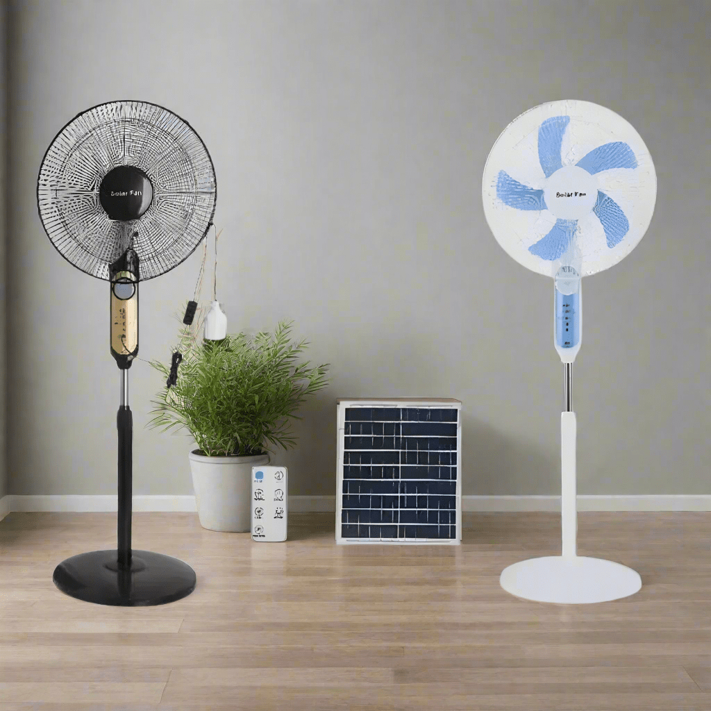 KT Fan & Cooler Rechargeable 16" Solar Fan 25W - C218