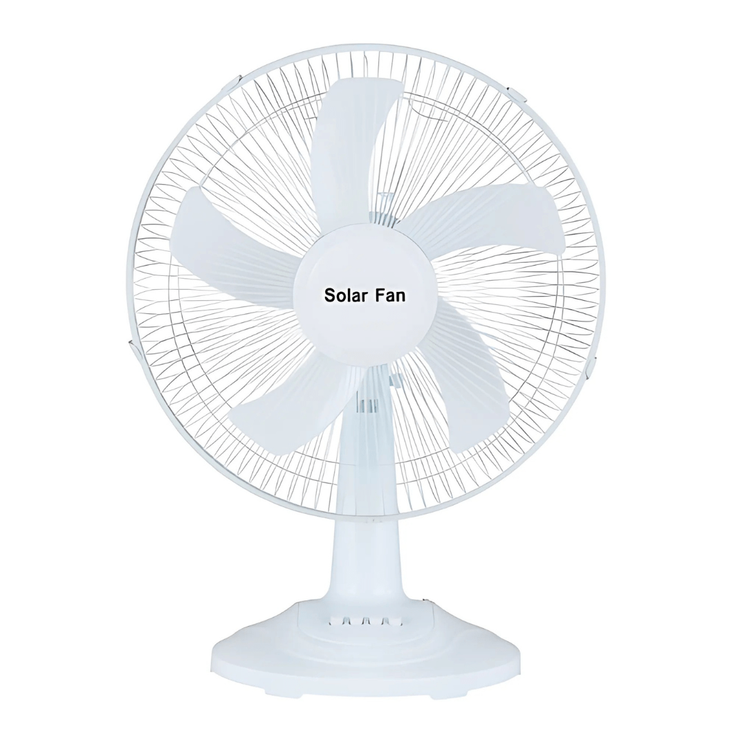 KT Fan & Cooler Rechargeable 16" Solar Fan - C138