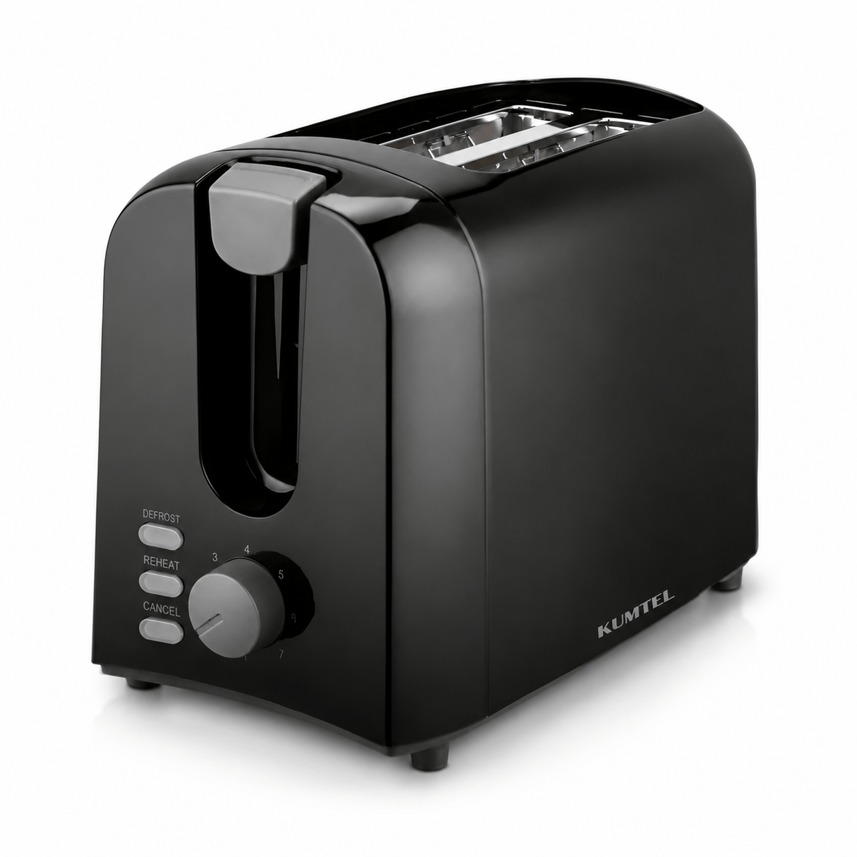Kumtel Kitchen Appliances Kumtel 2-Slice Toaster with 7 Browning Levels 700W - HTS-01