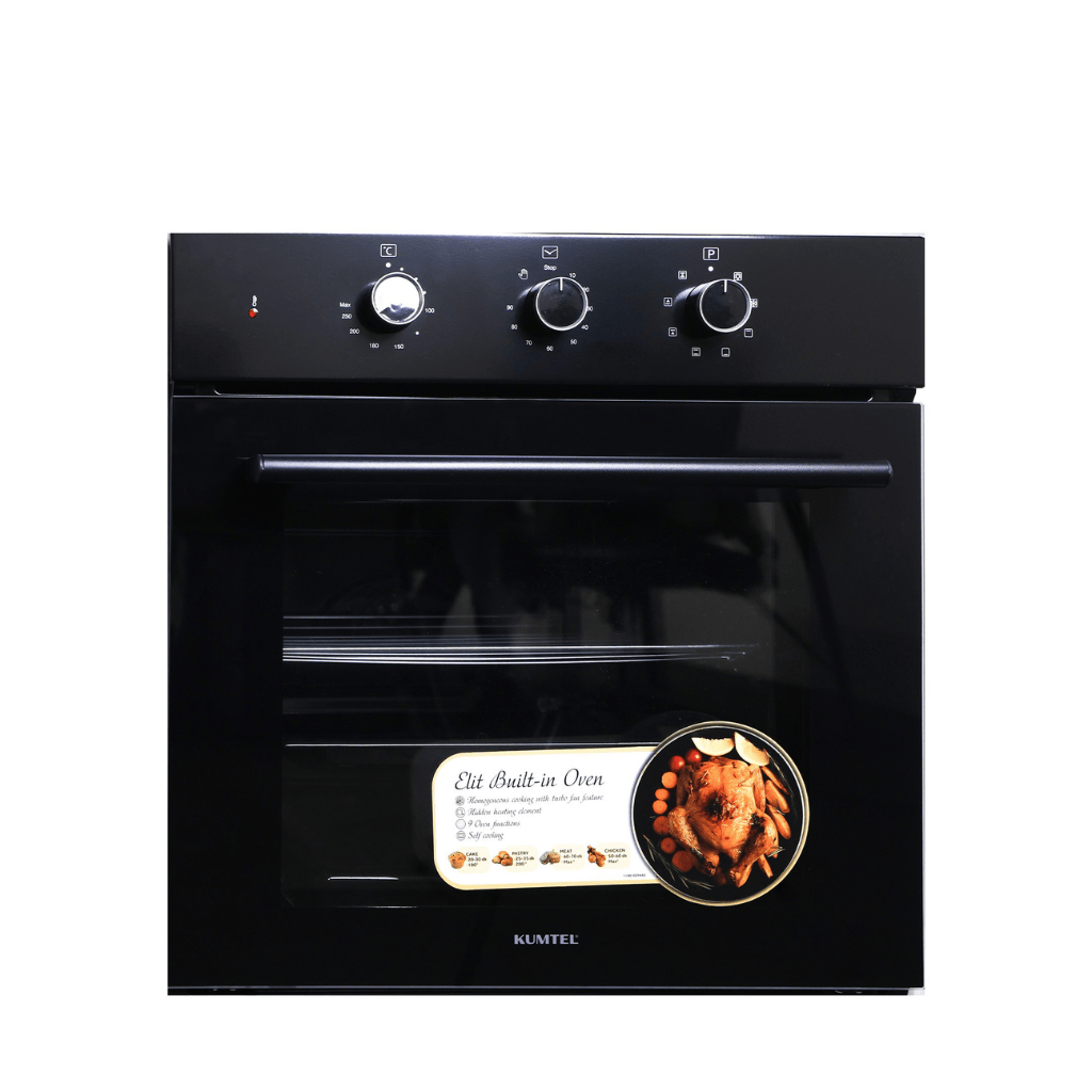 Kumtel Built-In Ovens Kumtel 60cm Built-In Electric Oven with Convection & 8 Cooking Programs - B66-SF2