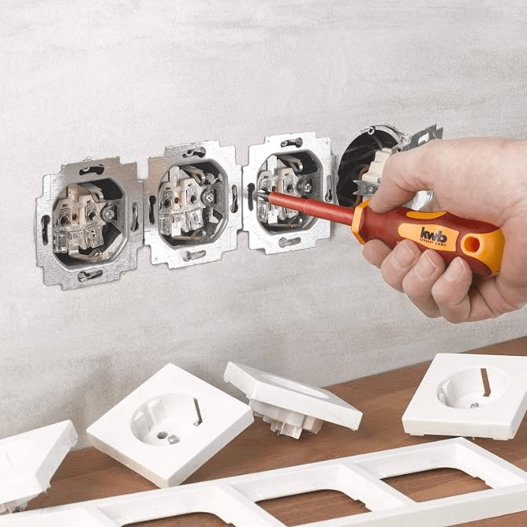 Kwb Screwdrivers Kwb 125mm VDE Insulated Screwdriver - 661355