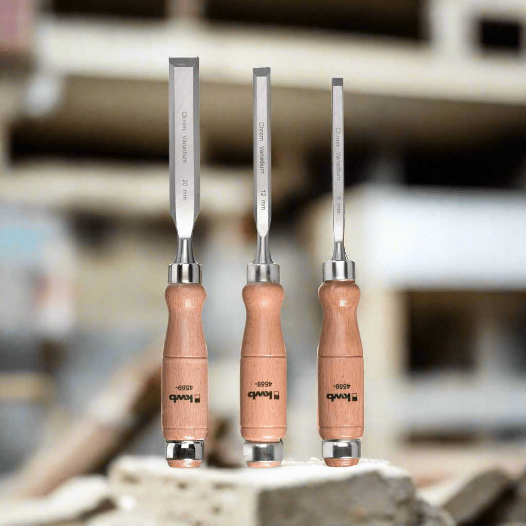 Kwb Drill Bits Kwb 3 Pieces Wood Chisel Set - 455900