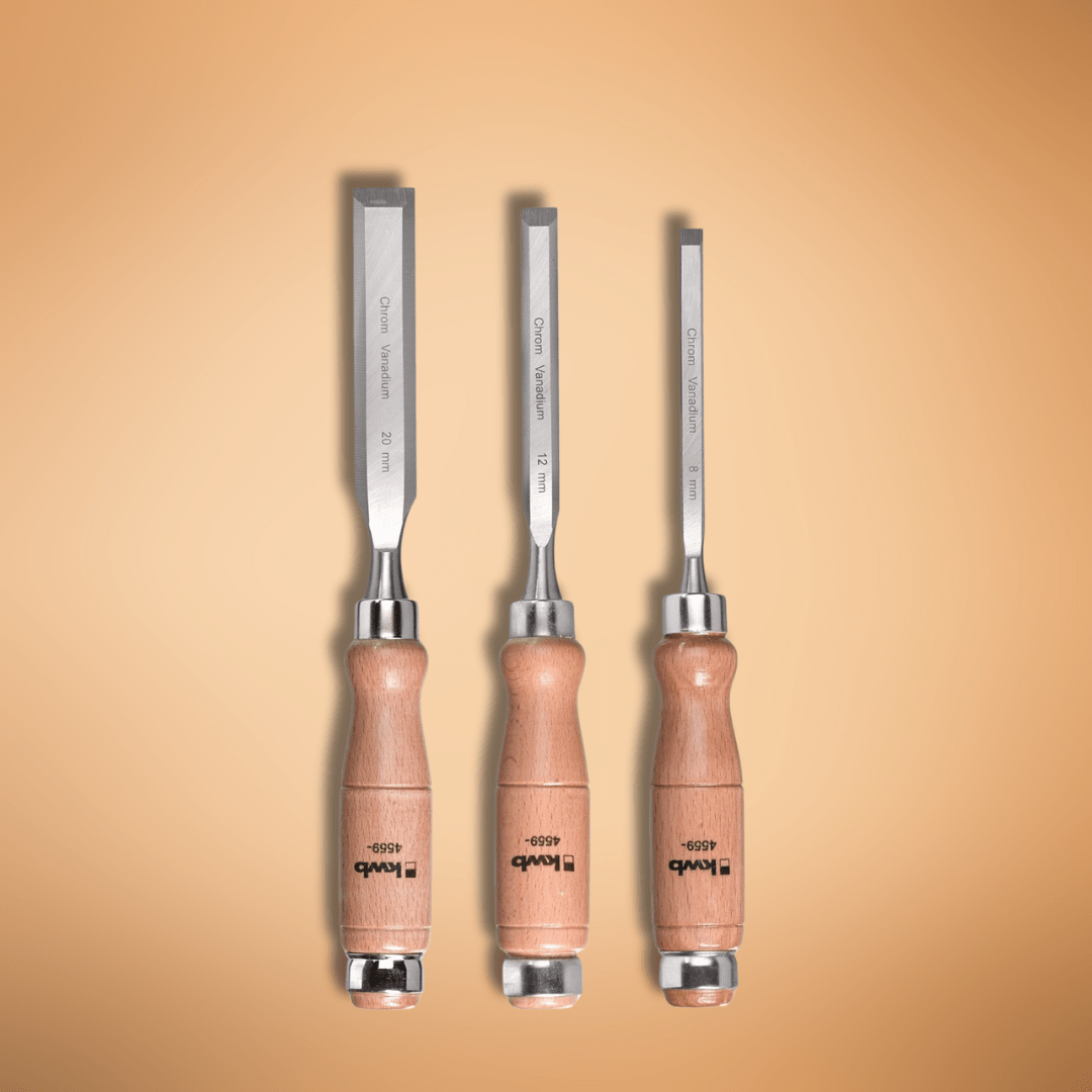 Kwb Drill Bits Kwb 3 Pieces Wood Chisel Set - 455900