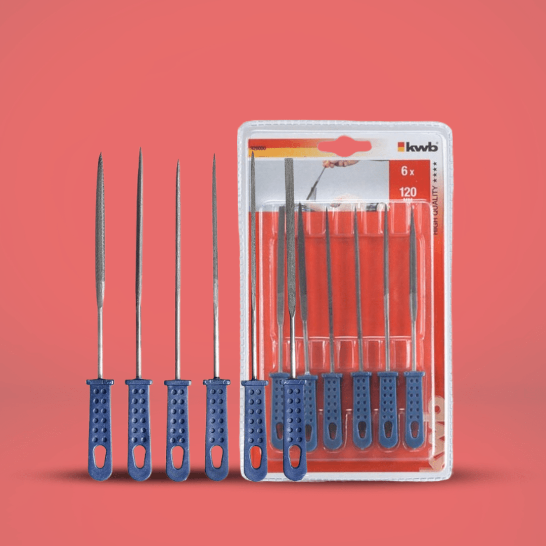 Kwb Chisels Files Planes & Punches Kwb 6 Pieces Warding File Set - 926000