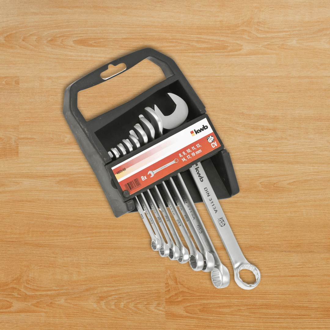 Kwb Wrenches Kwb 8 Pieces Combination Spanner Set - 460300