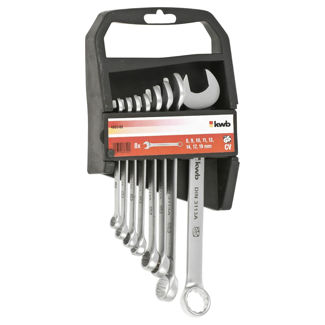Kwb Wrenches Kwb 8 Pieces Combination Spanner Set - 460300