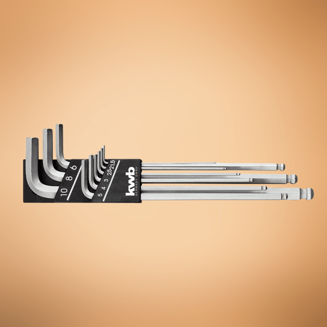 Kwb Wrenches Kwb Extra Long 9 Pieces Hexagon Key Set - 147600