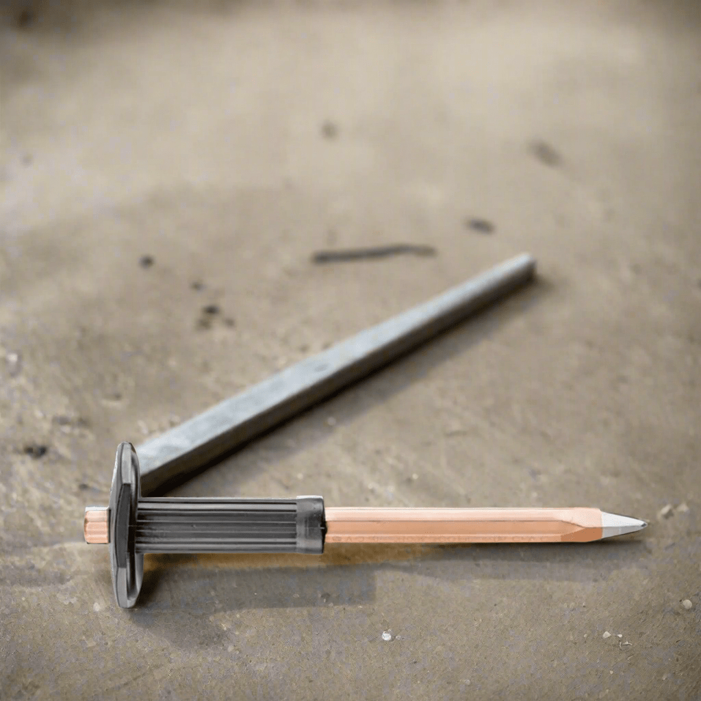 Kwb Chisels Files Planes & Punches Kwb Pointed Chisel With Hand Protection - 920630