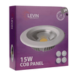 Levin Outdoor Lighting Levin LED 165mm Cob Panel Warm Light - 15W