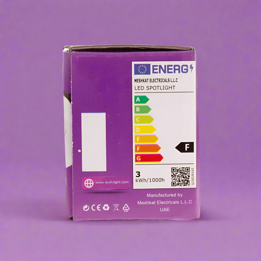 Levin Outdoor Lighting Levin LED 30mm 4000K Mini Spot Warm White Light - 3W