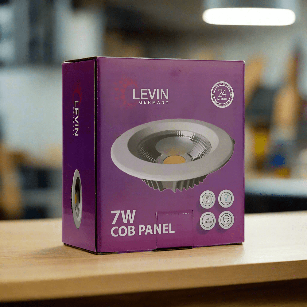 Levin Outdoor Lighting Levin LED 70mm Panel Daylight - 7W