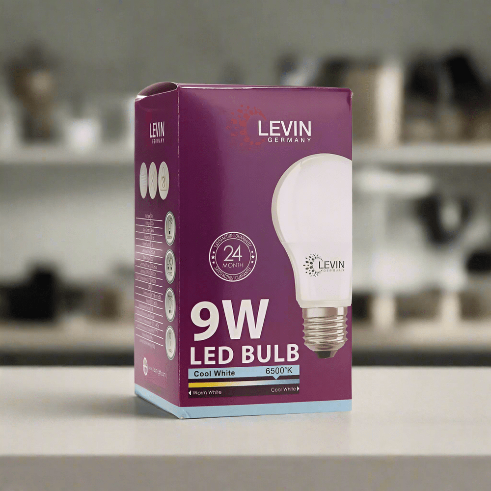Levin Outdoor Lighting Levin LED E27 6500K A-Bulb Warm Light - 9W