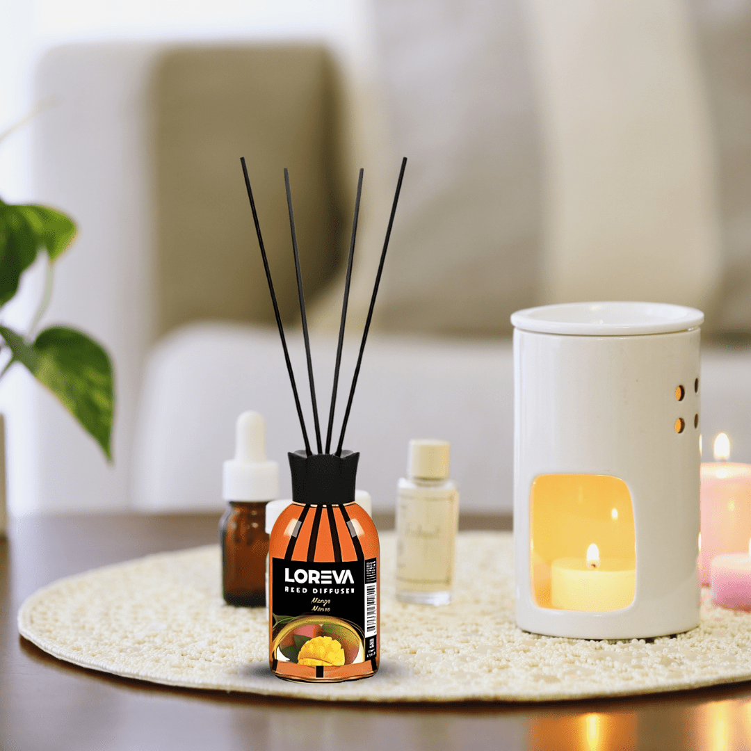 Loreva Air Fresheners & Odor Control Loreva Mango Reed Diffuser