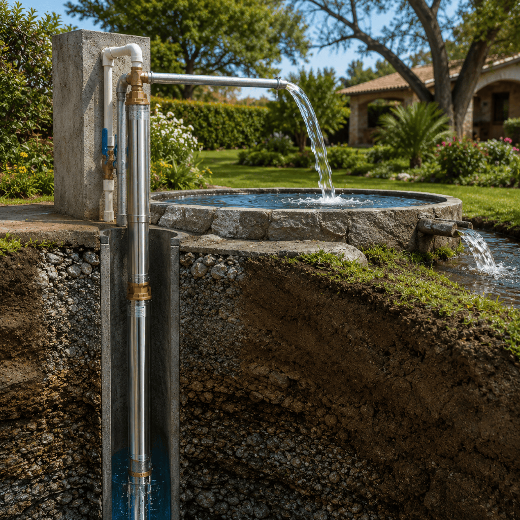 LuckyPro Deep Well Pumps LuckyPro 4" Stainless Steel Deep Well Pump - 4R4M Series